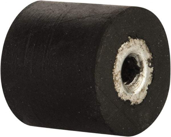 Tech Products - 9.5 Lb Capacity, 6-32 Plate/Plate Vibration Isolator - 9/16" Diam, 1/2" High - USA Tool & Supply