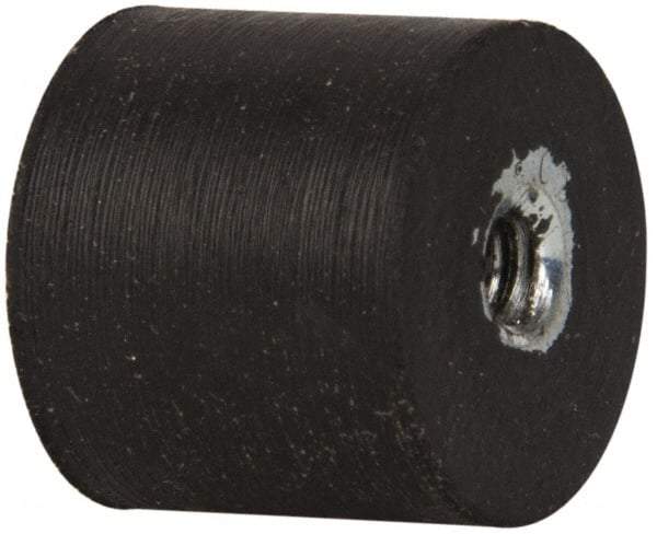 Tech Products - 26 Lb Capacity, 6-32 Plate/Plate Vibration Isolator - 9/16" Diam, 1/2" High - USA Tool & Supply