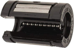 Thomson Industries - 12mm ID, 825 Lb Dynamic Load Capacity, Open Linear Bearing - 22mm OD - USA Tool & Supply