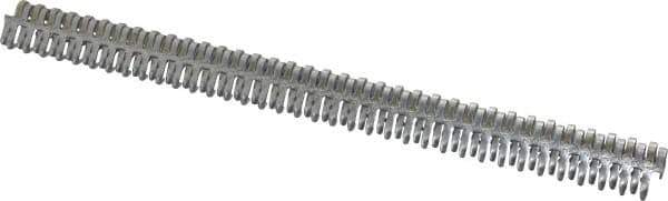 Value Collection - Conveyor Belt Lacing - 12" OAL x 12" Belt Width, 3/16 to 7/32" Belt - USA Tool & Supply