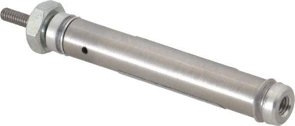 Norgren - 1" Stroke x 5/16" Bore Single Acting Air Cylinder - 10-32 Port, 5-40 Rod Thread - USA Tool & Supply