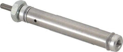Norgren - 1" Stroke x 5/16" Bore Single Acting Air Cylinder - 10-32 Port, 5-40 Rod Thread - USA Tool & Supply
