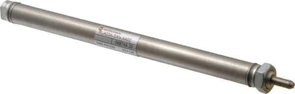 Norgren - 3" Stroke Single Acting Air Cylinder - 10-32 Port, 10-32 Rod Thread - USA Tool & Supply