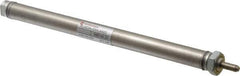 Norgren - 3" Stroke Single Acting Air Cylinder - 10-32 Port, 10-32 Rod Thread - USA Tool & Supply