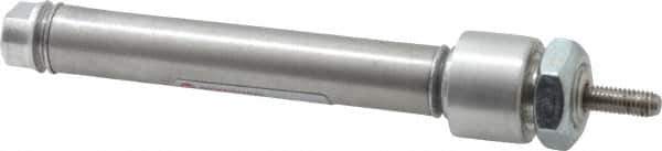 Norgren - 2" Stroke Double Acting Air Cylinder - 10-32 Port, 10-32 Rod Thread - USA Tool & Supply