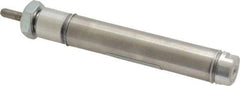 Norgren - 2" Stroke x 9/16" Bore Double Acting Air Cylinder - 10-32 Port, 10-32 Rod Thread - USA Tool & Supply