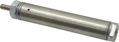 Norgren - 2" Stroke x 3/4" Bore Single Acting Air Cylinder - 1/8 Port, 1/4-28 Rod Thread - USA Tool & Supply