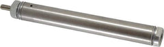 Norgren - 3" Stroke x 3/4" Bore Single Acting Air Cylinder - 1/8 Port, 1/4-28 Rod Thread - USA Tool & Supply