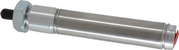 Norgren - 2" Stroke x 3/4" Bore Double Acting Air Cylinder - 1/8 Port, 1/4-28 Rod Thread - USA Tool & Supply