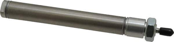 Norgren - 4" Stroke x 3/4" Bore Double Acting Air Cylinder - 1/8 Port, 1/4-28 Rod Thread - USA Tool & Supply
