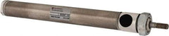 Norgren - 5" Stroke x 3/4" Bore Double Acting Air Cylinder - 1/8 Port, 1/4-28 Rod Thread - USA Tool & Supply