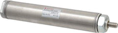 Norgren - 3" Stroke x 1-1/16" Bore Single Acting Air Cylinder - 1/8 Port, 5/16-24 Rod Thread - USA Tool & Supply