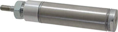 Norgren - 2" Stroke x 1-1/16" Bore Double Acting Air Cylinder - 1/8 Port, 5/16-24 Rod Thread - USA Tool & Supply