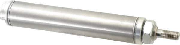 Norgren - 3" Stroke x 1-1/4" Bore Single Acting Air Cylinder - 1/8 Port, 7/16-20 Rod Thread - USA Tool & Supply