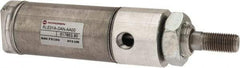 Norgren - 1" Stroke x 1-1/4" Bore Double Acting Air Cylinder - 1/8 Port, 7/16-20 Rod Thread - USA Tool & Supply