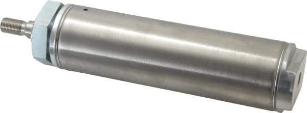 Norgren - 3" Stroke x 2" Bore Single Acting Air Cylinder - 1/4 Port, 1/2-20 Rod Thread - USA Tool & Supply