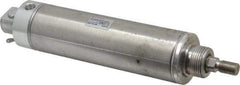 Norgren - 3" Stroke x 2" Bore Single Acting Air Cylinder - 1/4 Port, 1/2-20 Rod Thread - USA Tool & Supply