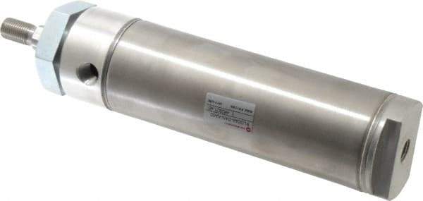 Norgren - 4" Stroke x 2" Bore Double Acting Air Cylinder - 1/4 Port, 1/2-20 Rod Thread - USA Tool & Supply