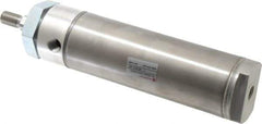 Norgren - 4" Stroke x 2" Bore Double Acting Air Cylinder - 1/4 Port, 1/2-20 Rod Thread - USA Tool & Supply