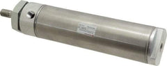 Norgren - 5" Stroke x 2" Bore Double Acting Air Cylinder - 1/4 Port, 1/2-20 Rod Thread - USA Tool & Supply