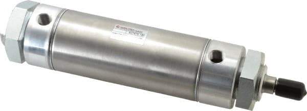 Norgren - 3" Stroke x 2" Bore Double Acting Air Cylinder - 1/4 Port, 1/2-20 Rod Thread - USA Tool & Supply
