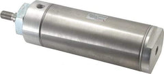 Norgren - 4" Stroke x 2-1/2" Bore Double Acting Air Cylinder - 1/4 Port, 1/2-20 Rod Thread - USA Tool & Supply