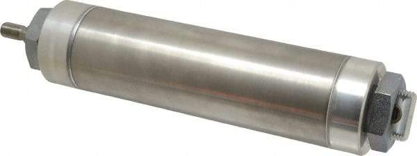 Norgren - 6" Stroke x 2-1/2" Bore Double Acting Air Cylinder - 1/4 Port, 1/2-20 Rod Thread - USA Tool & Supply