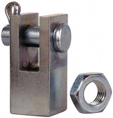 Norgren - Air Cylinder Piston Rod Clevis - For 1-1/4 & 1-1/2" Air Cylinders, Use with Norgren Nonrepairable Air Cylinders - USA Tool & Supply