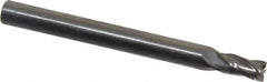 Niagara Cutter - 5/32", 5/16" LOC, 3/16" Shank Diam, 2" OAL, 4 Flute, Solid Carbide Square End Mill - Single End, Uncoated, Spiral Flute, 30° Helix, Centercutting, Right Hand Cut, Right Hand Flute, Series C430 - USA Tool & Supply