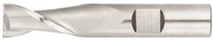 Niagara Cutter - 5/16", 13/16" LOC, 5/16" Shank Diam, 2-1/2" OAL, 2 Flute, Solid Carbide Square End Mill - Single End, TiAlN Finish, Spiral Flute, 30° Helix, Centercutting, Right Hand Cut, Right Hand Flute, Series CNC230 - USA Tool & Supply
