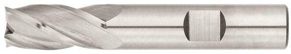 Niagara Cutter - 1", 1-1/2" LOC, 1" Shank Diam, 4" OAL, 4 Flute, Solid Carbide Square End Mill - Single End, Uncoated, Spiral Flute, 30° Helix, Centercutting, Right Hand Cut, Right Hand Flute, Series CNC430 - USA Tool & Supply