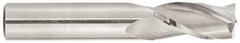 Niagara Cutter - 3/4", 1-1/2" LOC, 3/4" Shank Diam, 4" OAL, 3 Flute, Solid Carbide Square End Mill - Single End, TiAlN Finish, Spiral Flute, 30° Helix, Centercutting, Right Hand Cut, Right Hand Flute, Series C330 - USA Tool & Supply