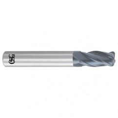 7/16 x 7/16 x 1 x 2-3/4 4Fl .020 C/R Carbide End Mill - WXL - USA Tool & Supply