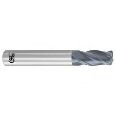 7/16 x 7/16 x 1 x 2-3/4 4Fl .020 C/R Carbide End Mill - WXL - USA Tool & Supply