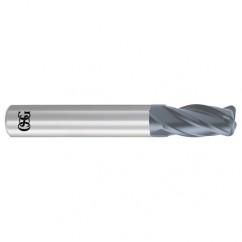 5/16 x 5/16 x 13/16 x 2-1/2 4Fl .020 C/R Carbide End Mill - WXL - USA Tool & Supply