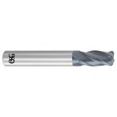 7/64 x 1/8 x 3/8 x 1-1/2 4Fl .010 C/R Carbide End Mill - WXL - USA Tool & Supply