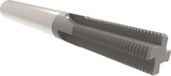 Allied Machine and Engineering - 3/8-16 BSW, 0.2756" Cutting Diam, 5 Flute, Solid Carbide Helical Flute Thread Mill - Internal/External Thread, 9/16" LOC, 64mm OAL, 8mm Shank Diam - USA Tool & Supply