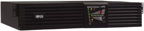 Tripp-Lite - 20 Amp, 3,000 VA, Tower & Rack Mount Online Backup Uninterruptible Power Supply - Backup 6 min with Full Load & 15 min with Half Load, 120 VAC Input & Output, 2,500 Watt Output, 1 Phases, 7 Outlets - USA Tool & Supply