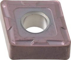 Seco - CNMG433 MR4 Grade TS2500 Carbide Turning Insert - TiAlN/TiN Finish, 80° Diamond, 1/2" Inscr Circle, 3/16" Thick, 3/64" Corner Radius - USA Tool & Supply