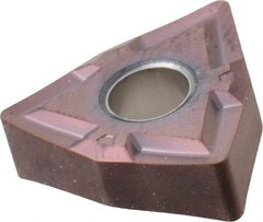Seco - WNMP432 MF1 Grade TH1000 Carbide Turning Insert - TiAlSiN Finish, 80° Trigon, 1/2" Inscr Circle, 3/16" Thick, 1/32" Corner Radius - USA Tool & Supply