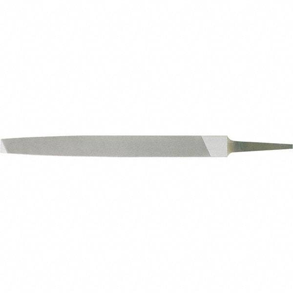 Stanley - 10" Long, Bastard Cut, Flat American-Pattern File - Single Cut - USA Tool & Supply