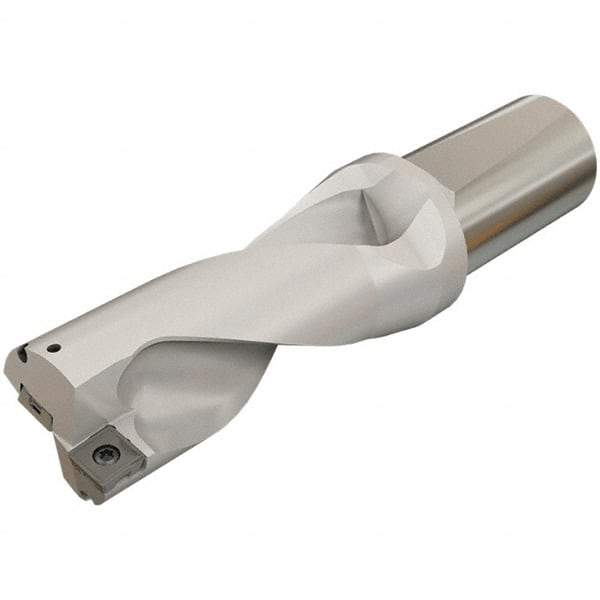 Iscar - 34mm Max Drill Depth, 2xD, 17mm Diam, Indexable Insert Drill - 2 Inserts, 20mm Shank Diam, Whistle Notch Shank - USA Tool & Supply