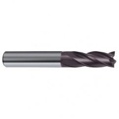 5mm Dia. x 50mm Overall Length 4-Flute Square End Solid Carbide SE End Mill-Round Shank-Center Cut-Firex - USA Tool & Supply