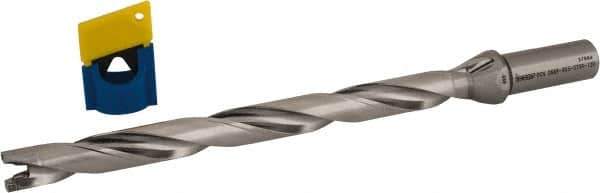 Iscar - 0.669" to 0.705" Diam, 12xD, 8.03" Max Depth, 3/4" Shank Diam, 11.06" OAL, Replaceable-Tip Drill - FCP, ICK, ICK-2M, ICM, ICN, ICP, iCP-2M Insert, 17 Seat Size, 36840890 Toolholder, Series SumoCham - USA Tool & Supply