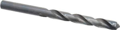 Chicago-Latrobe - 9.5mm 118° High Speed Steel Jobber Drill - Oxide Finish, Right Hand Cut, Spiral Flute, Straight Shank, 125mm OAL, Standard Point - USA Tool & Supply