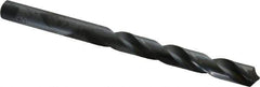 Chicago-Latrobe - 10mm 118° High Speed Steel Jobber Drill - Oxide Finish, Right Hand Cut, Spiral Flute, Straight Shank, 133mm OAL, Standard Point - USA Tool & Supply