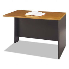 Bush Business Furniture - Office Desks Type: Return/Bridge Shell Center Draw: No - USA Tool & Supply