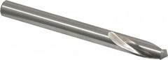 Walter-Titex - 1/4" Body Diam, 120°, 66mm OAL, Cobalt Spotting Drill - USA Tool & Supply