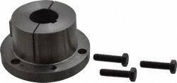 Browning - 1-1/8" Bore, 1/4" Wide Keyway, 1/8" Deep Keyway, B Sprocket Bushing - 2.557 to 2-5/8" Outside Diam, For Use with B5V Sheaves - USA Tool & Supply