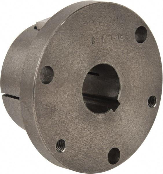 Browning - 1-1/16" Bore, 1/4" Wide Keyway, 1/8" Deep Keyway, B Sprocket Bushing - 2.557 to 2-5/8" Outside Diam, For Use with B5V Sheaves - USA Tool & Supply